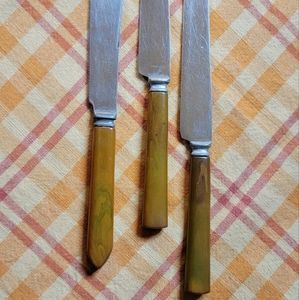 COPY - 19 pc Vintage Stainless/Bakelite Cutlery Knives 🍴 GVC